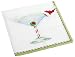 Entertaining with Caspari Christmas Cocktail Paper Cocktail Napkin Package, Pearl