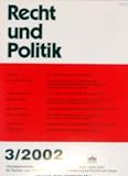 Produkt-Bild: Recht und Politik [Jahresabo]