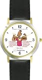 All of THE 7 HABITS #2 - Black Youth (Spanish Text) - DELUXE TWO-TONE WATCH from THE 7 HABITS - WATCH COLLECTION BY WATCHBUDDY&reg; - Arabic Numbers - Black Leather Strap-Size-Children's Size-Small ( Boy's Size & Girl's Size )