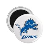 Detroit Lions NFL Logo Souvenir Magnet 2.25" Free Shipping