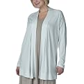 Mossimo&reg; Black Plus Open Cardigan - Cool Sky