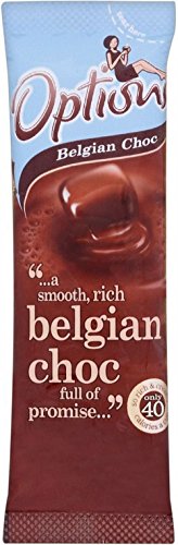 Optionen Belgian Chocolate Instant Hot Chocolate Drink (11 g) - Packung mit 6