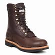 Georgia Boot Men's 8 in. Savannah Lacer Work Boots - Rich Brown 11.5 - Wide