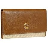 RG House of Florence Boar Leather and Canvas Ladies' Wallet