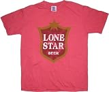 Junk Food Lone Star Beer Officially Licensed t-shirt Red