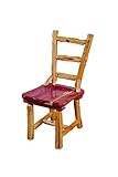 Rustic Red Cedar Log DINNING ROOM CHAIRS - SET OF 4