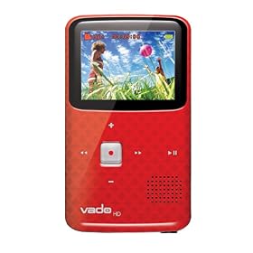 Creative Labs Vado VF0624-RD HD Pocket Video Camcorder 3rd Generation, 120 Minutes (Red)... by Creative Labs