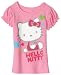 Hello Kitty Girls Hearts And Glitter Tee