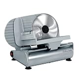 Andrew James Electric Precision Food Slicer 19cm Blade + Includes 2 Extra Blades For Bread and Meatby Andrew James UK LTD