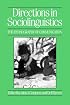 Directions in Sociolinguistics: The Ethnography of Communication