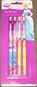 Set of 4 Disney Princess Pop Up Pencils
