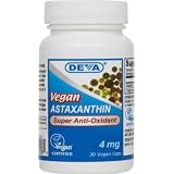 Deva Vegan Vitamins Astaxantin, 4 mg (Pack of 2)