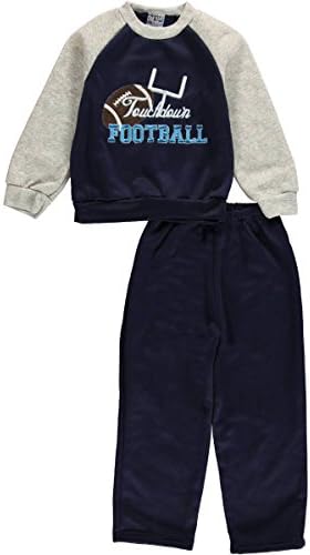 USAthlete Big Boys' "Touchdown Football" 2-Piece Fleece Sweatsuit