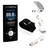 (5 Colors Available) 5 in 1 iPod Nano 5th generation silicone case bundle for 5th Gen accessories skin cover, armband, car charger, home charger, USB cable