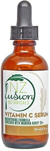 Vitamin C Anti-aging Whitening Serum Enriched with Active Manuka Honey by NZ Fusion Botanicals