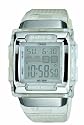 Casio Women's Baby-G Square White Jelly Digital Watch #BG184-7V