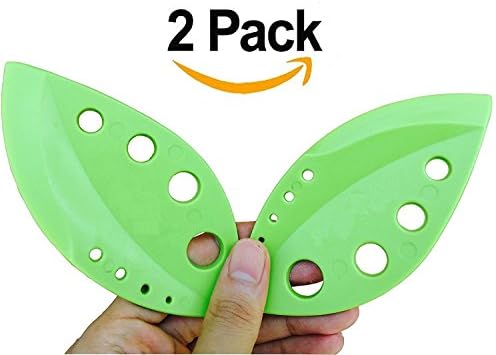 (2 pcs) Herb Stripper - Kale, Chard, Collard, Leafy And Woody Greens Herb Stripping Tool - Leaf Remover, BPA - free Plastic, Perfect For Rosemary, Oregano, , Thyme, Removes Herb Leaves From Stem