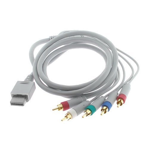 Retail Packing Wii Gold Component Cable
