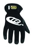 Ringers Gloves - Mechanics Motorsports & Automotive - Quick FitBlack w/ White TrimSize: L (Large) (1-Pair)
