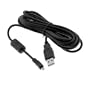 Black USB 2.0 A to 8-Pin Mini B Cable w/ Ferrite - 2M / 6ft for Nikon CoolPix S220