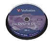 Verbatim DVD+R Rohlinge 2,4x Double Layer 8,5GB 10er Spindel