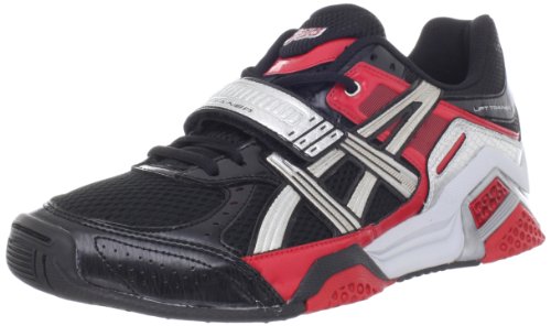 ASICS Men's Lift Trainer Running Shoe,Black/Silver/Red,10 M US ASICS Men's Lift Trainer Running Shoe,Black/Silver/Red,10 M US
