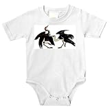 Onesie with fighting, red, birds, purple, mating, dance, colorful