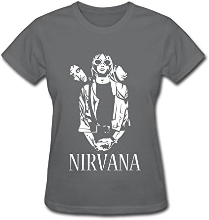 ZJNEW Women's Amercian Band Nirvana Nevermind T-Shirt