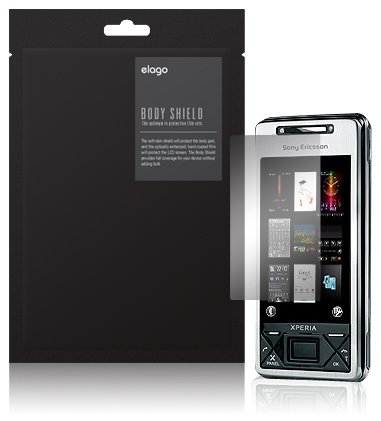 Elago Design - Sony Ericsson Xperia X1 Scratch-Proof Front Screen Protection Film (Made in USA)
