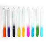 Premium Manicure Crystal Glass Nail File By Cheeky- Ladies Night Set of 9 Quality Nail Files.