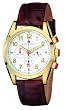 Charles-Hubert Paris Gold-Plated Stainless Steel Chronograph Watch 3895-G