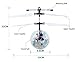 Taousa 70094 Remote Control Mini Flying Ball Crystal Flyer Shining Gift Ball