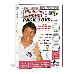 Adobe Photoshop Elements 5 Tutorial Training in 3 DVDs By Keyko Adobe Photoshop Elements 5 Tutorial Training in 3 DVDs By Keyko