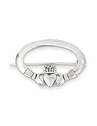 Sterling Silver Claddagh Pin