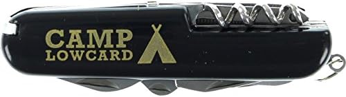Lowcard Griptape Killer Black / Gold Pocket Knife