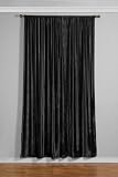 Review Wild Orchid  / Velvet Black Curtains-2 Panels 44