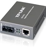 TP-LINK  MC210CS Gigabit Media Converter, 1000Mbps RJ45 to 1000M single-mode SC fiber, up to 15Km/9miles, chassis mountable