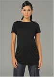 Women's Lauren Kiyomi Crewneck Viscose Short Sleeve Tee (Maternity) - More Colors Available