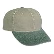 Otto Caps - Washed Pigment Dyed Bull Denim Low Profile Pro Style Caps