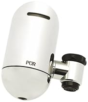 PUR FM-3700 3 Stage Vertical Faucet Mount with Filter Chrome