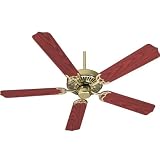 Quorum Fans 77525-2-22 52 Capri Traditional Energy Star Polished Brass Ceiling Fan