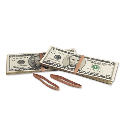 MMF Industries Products - MMF Industries - Blank Paper Bill Bands, 1000/Box, Brown - Sold As 1 Box - Paper bill bands are blank. - Helps keep your money organized. -