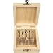 Trademark Tools 75-TJ6410 Hawk Engraving Set, High Speed Steel, 10-pc.