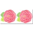 Flower Bunch Single Rose Drawer Pull or Knob