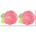 Flower Bunch Single Rose Drawer Pull or Knob