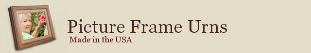 Picture Frame Urns