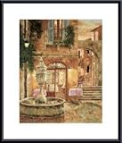 Evening at the Fountain by Gilles Archambault 15.75X19.75 Framed with Black Metal Frame 41qkDzVASNL. SL160 Evening at the Fountain by Gilles Archambault 15.75X19.75 Framed with Black Metal Frame