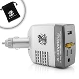 Pro Series Car Travel Power Adapter Charges ALL Laptop Brands - Acer / Apple / Toshiba and More. USB port w/ Bonus Micro USB cable*Includes Accessory Bag