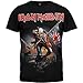 Iron Maiden T-shirt Trooper Tee British Flag