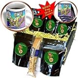 IMAGE OF Londons Times Funny Bugs and Slugs Cartoons - Centipede Jogging - Coffee Gift Baskets - Coffee Gift Basket